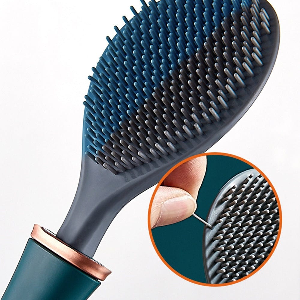 Modern Home Flexible Silicone Baseball Shaped Toilet Brush-2