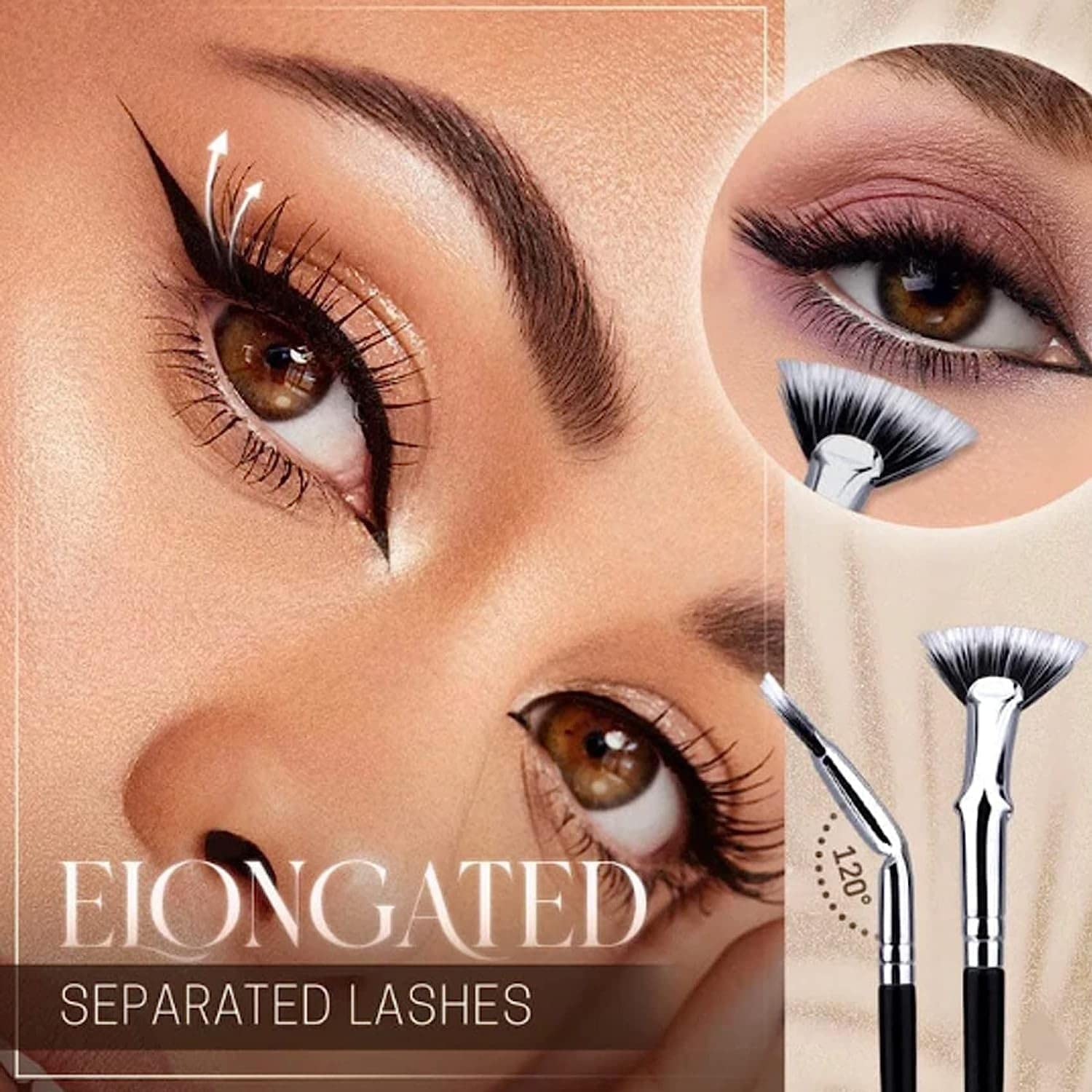 🎁Buy 1 Get 1 Free🔥🔥Folding Angle Scalloped Lash Brush-3