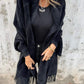 🔥50% OFF🔥Women's Long Sleeve Casual Tassel Shawl Coat
