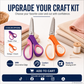 🔥 HALF PRICE — 2026 TOP PICK! 🧵 Pinking Shears – Ergonomic Cushioned Handles, Anti-Rust Steel ✂️ Neat Zigzag Edges, Fray-Free Finish 💕 Great for Sewing, Quilting, Scrapbooking & DIY Projects 🎨