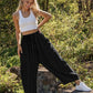 🎁Last Day Promotion 50% OFF - Women's Linen Wide Leg Pants with Pockets