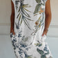 🍀🌷MOTHER'S DAY HOT SALE 50% OFF🍀🌷Women's Cotton Loose Printed Dress (BUY MORE SAVE MORE)