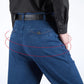 🔥Hot Sale 50% OFF🔥Men's High Waist Straight Fit Jeans