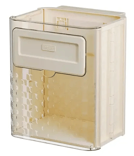WALL-MOUNTED HANGING TRASH CAN WITH LID-1
