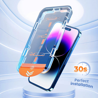 🔥LIMITED SALE 50% OFF🔥4K HD/Anti-Peeping Tempered Glass Screen Protector with Auto Dust-elimination Installation for iPhone