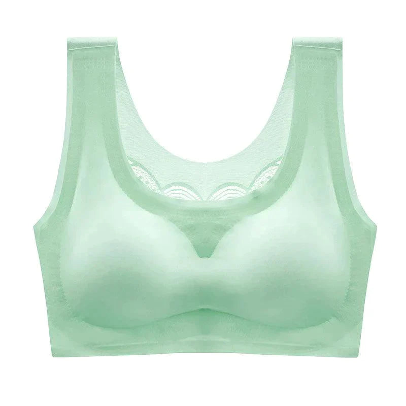 Ice Silk Comfort Plus Size Ultra-thin Bra-9