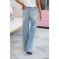 💥Last Day! Hurry up!!✨FREE SHPPING✈️👖High Rise Vintage Wash Tummy Control Top Straight Leg Jeans