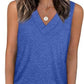 🎁Summer Promotion 50% OFF✨Women's Sleeveless V-Neck Slimming Loose Fit Casual Tank Top