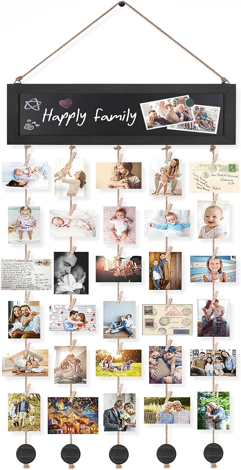 Wooden Picture Frames Collage Wall Decor-4