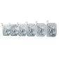 🔥HOT SALE 49% OFF🔥MULTIFUNCTIONAL TRANSPARENT 6 HOOKS-10