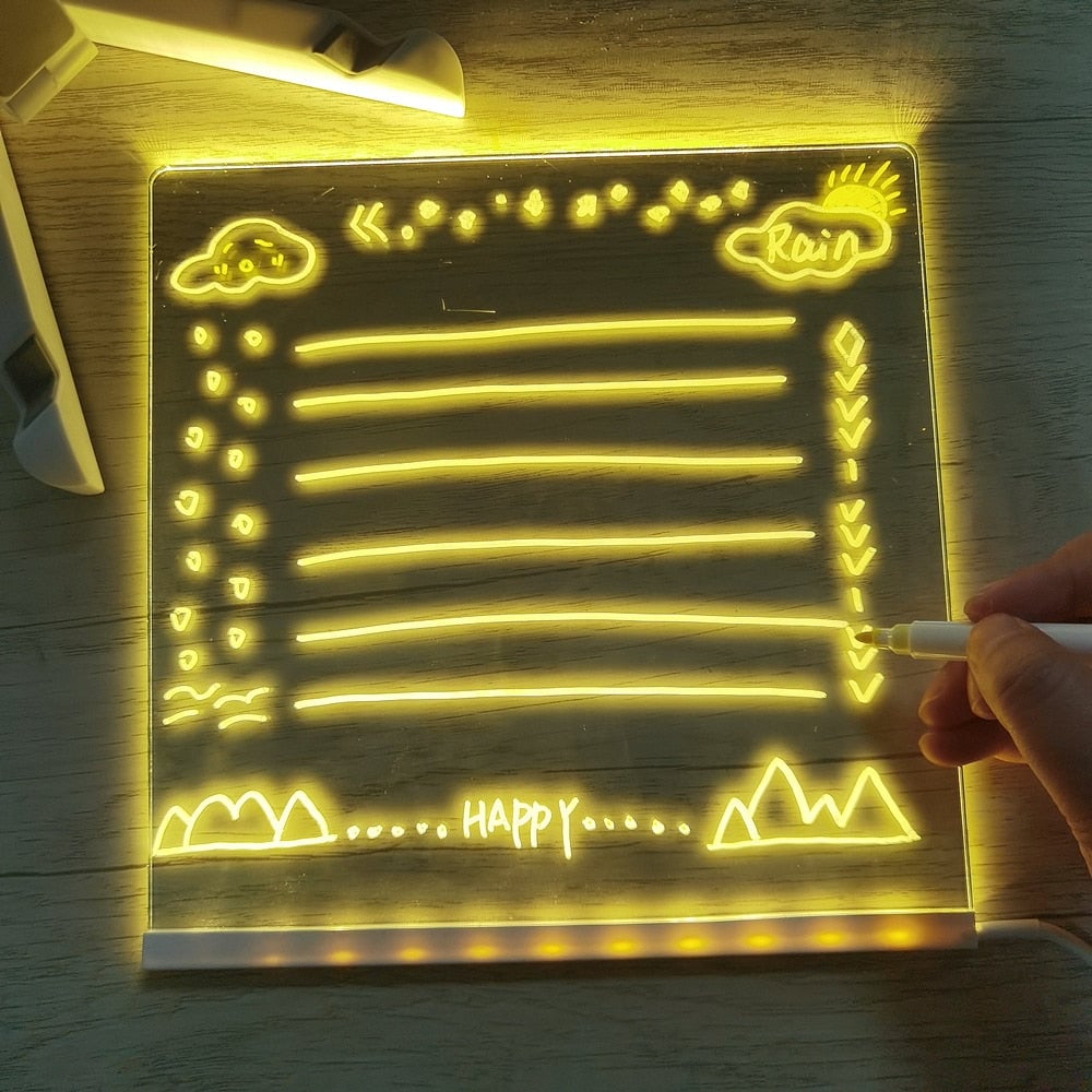 (🌲Early Christmas Sale🎁)-✨LED Note Board with Colors🎨-5