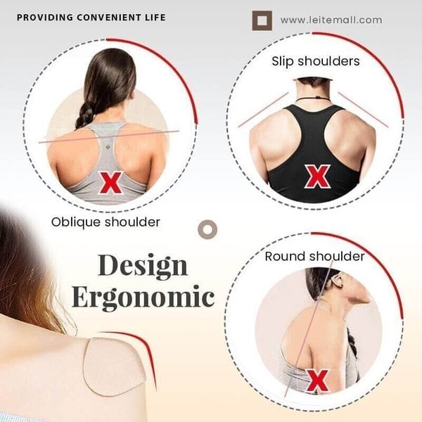 Naturally Soft Anti-Slip Shoulder Pads-3