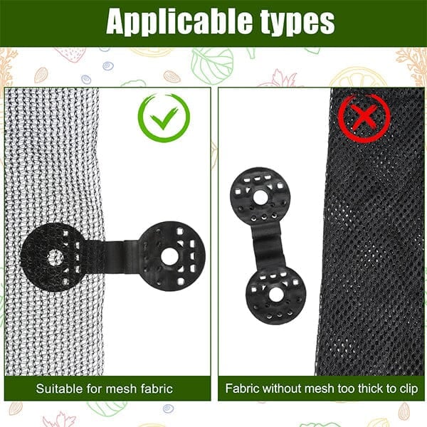 Shade Cloth Plastic Clips-4