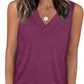 🎁Summer Promotion 50% OFF✨Women's Sleeveless V-Neck Slimming Loose Fit Casual Tank Top