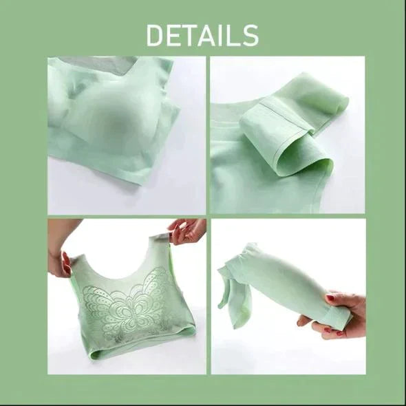 Ice Silk Comfort Plus Size Ultra-thin Bra-6