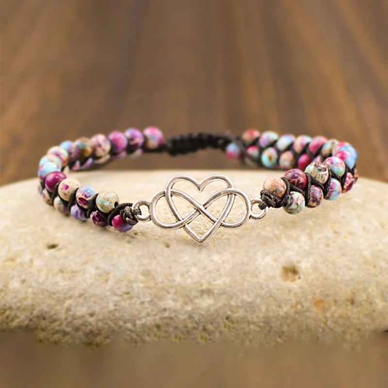 🔥 BIGGEST SALE - 49% OFF🔥🔥For Granddaughter - For You Are Always In Mine Beads Bracelets-2