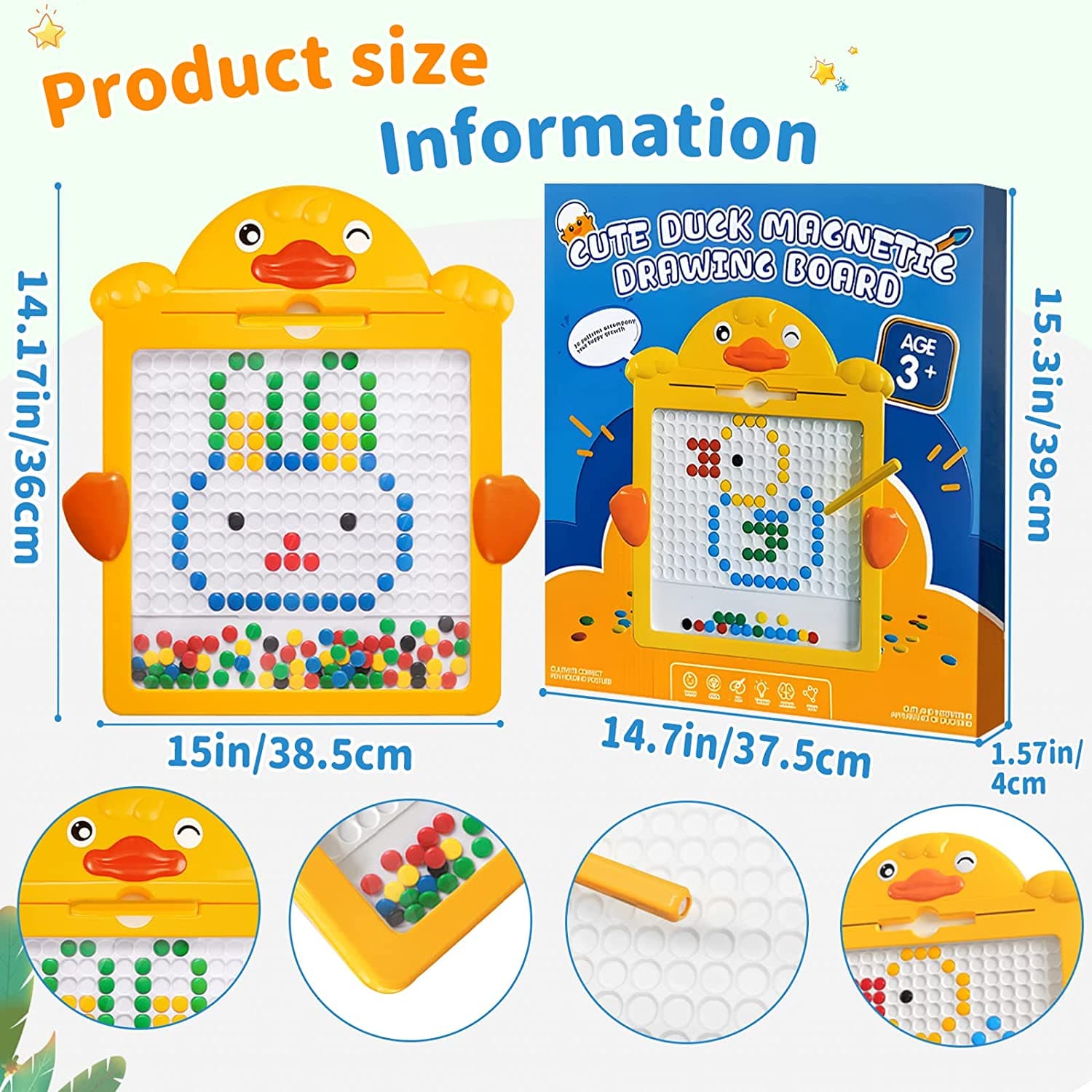Montessori Magnetic Dots Board-1