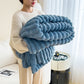🥳 HALF PRICE — 50K+ SOLD  🛏️ Thickened Rabbit Plush & Milk Velvet Blanket – Ultra-Soft, Warm & Versatile ☁️ Perfect for Home, Office & Travel