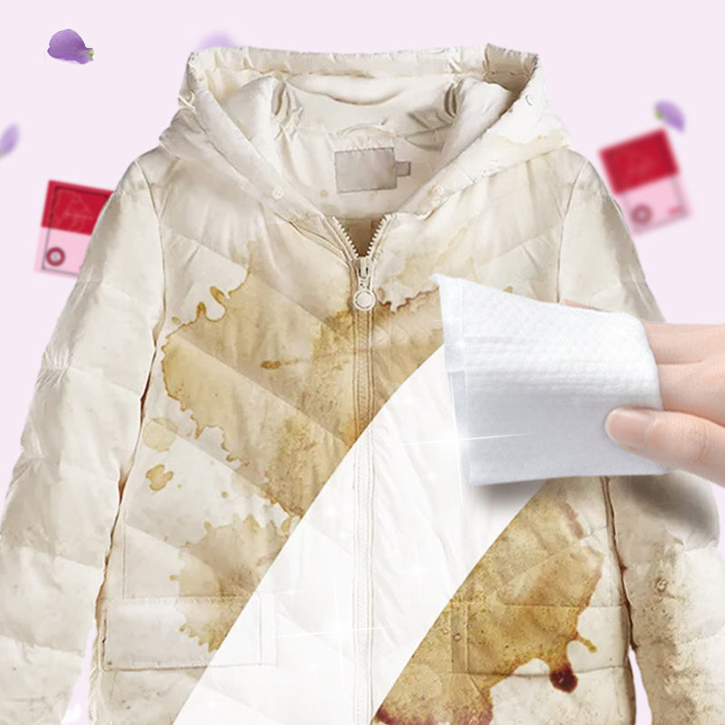 Portable Emergency Stain Removal Wet Wipes-1