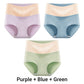 (3pcs) Women's High Waisted 3A Grade Paclitaxel Antibacterial Panties-13