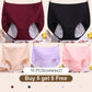🔥 LIMITED TIME HALF PRICE! 🩸 Women's Leak Proof Period Underwear – Premium Soft Cotton Fabric 🧸 Stretchy Plus Size Fit, Reusable & Skin-Friendly ✨ Great for Sleep & Busy Days
