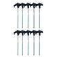 8" Screw in Tent Stakes - Ground Anchors Screw in-17