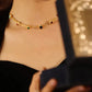 Rainbow Zirconia Necklace-2