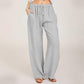 💥Hot Sale 50% OFF🔥Women's Summer Linen Cotton Wide Leg Pants
