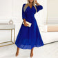 ❤️‍🔥Hot Sale 50% Off🌺Lightweight Chiffon V-neck Dress