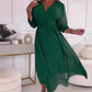 ❤️‍🔥Hot Sale 50% Off🌺Lightweight Chiffon V-neck Dress