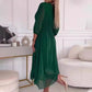 ❤️‍🔥Hot Sale 50% Off🌺Lightweight Chiffon V-neck Dress
