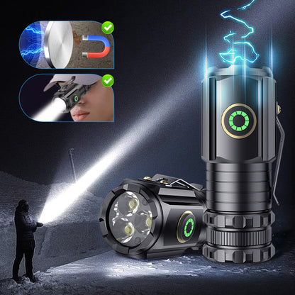 Pocket-Sized Rechargeable Ultra Bright Flashlight