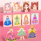 🔥Last Day Promotion 50% OFF💅Fantasy 3-in-1 Princess Dress Up & Make Up Game Set💝