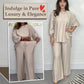 💕New Year Hot Sale 49% OFF💞Women's Long Sleeve High Waisted Wide Leg Pants Suit