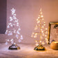 LED String Crystal Christmas Tree Table Lamp