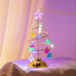 LED String Crystal Christmas Tree Table Lamp