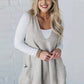 💕Seasonal Offer 49% OFF💕Women's Loose-Fit V-Neck Sweater Vest with Pockets