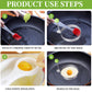 🔥HOT SALE 49% OFF🔥Stainless Steel Fried Egg Molds