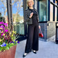 🥰HOT SALE 49% OFF🥰Tummy Control Button Wide Leg Pants