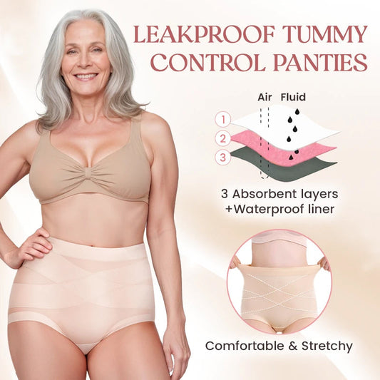 🌷🔥Special Offer Promotion💥👉Ultimate Comfort High Waist Leak Proof Shapewear Panties❤️🩲