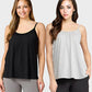 🎁Hot Sale 50% OFF🌺Loose-fitting Tank Top With Built-in Bra