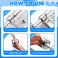 🔥Buy 2 Get 1 Free🔥🏡Automatic Door Self-Closing Hinge