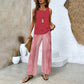 🔥FREE SHIPPING🌺Women's Trendy Print 2 Piece Outfits Sleeveless Top & Pants
