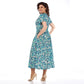🌷Mother's Day Promotion 50% Discount🎉Summer Patterned Chiffon Dress