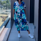 🏖️Summer Hot Sale 59% OFF🌼Women's Printed V - Neck Casual Elegant Dress