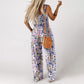 ⏳Limited Time 50% Off!💥Women’s Casual Print Sleeveless Overalls Jumpsuits