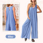 🌞Limited - Time 57% Off!👗Summer - Ready Women's V - Neck Sleeveless Wide - Leg Jumpsuit🌴