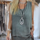 💕Limited Sale 50% OFF💕Women’s Casual High Low Hem Tank Tops
