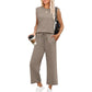 ✨This Week's Special Sale 50% OFF🎉Women's Sleeveless Top & Wide-Leg Pants 2-Piece Set