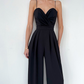 🔥Special Offer: 50% OFF🔥Women's Solid Color Camisole Waist-slimming Straight Jumpsuit